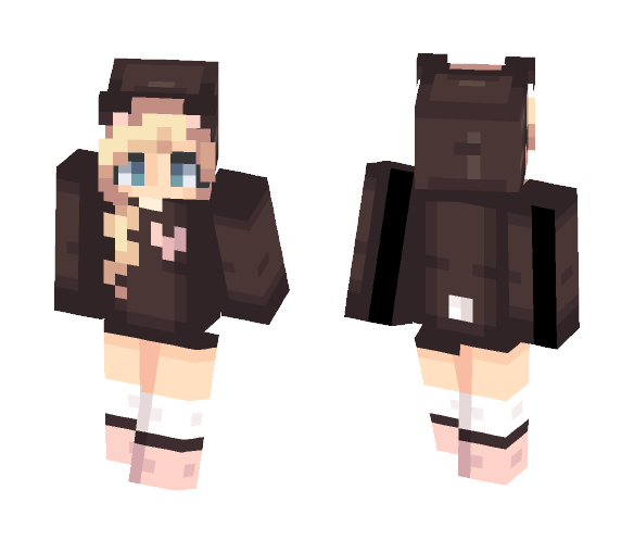 Teddy Onesies - Female Minecraft Skins - image 1