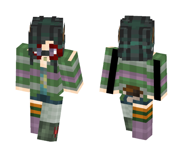 |Asiryne| Kosong Sanyi OC - Female Minecraft Skins - image 1
