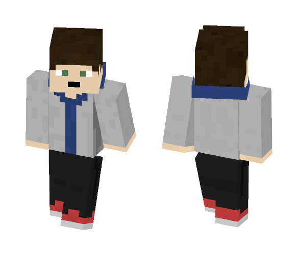 Download Free Steve-Based Hoodie Boy... Skin for Minecraft image 1 Steve-Based Hoodie Boy... - Male Minecraft Skins - image 1
