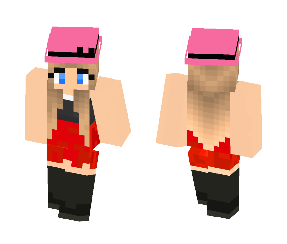 Serena From Pokémon X & Y - Female Minecraft Skins - image 1