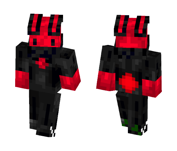 Download Free Blood Bunneh Skin for Minecraft image 1 Blood Bunneh - Male Minecraft Skins - image 1