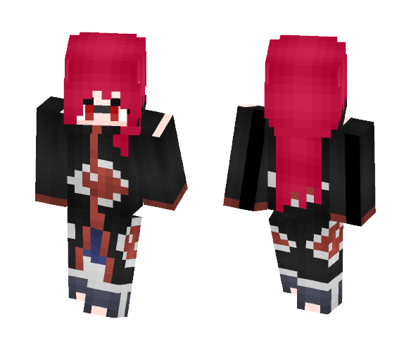 Karin Uzumaki|Akatsuki| - Male Minecraft Skins - image 1