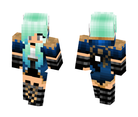 Warrior Girl - Girl Minecraft Skins - image 1