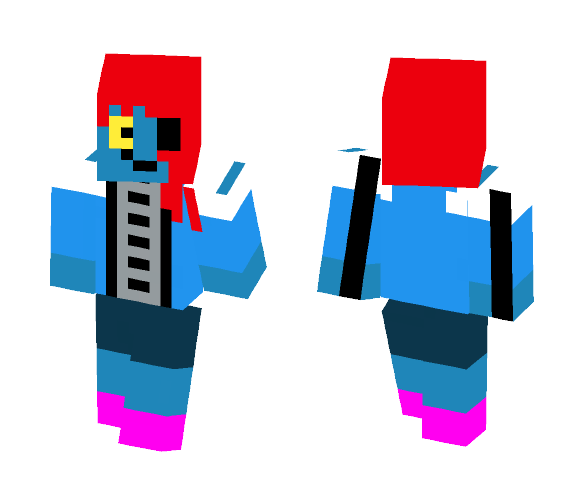 me in undynetale - Female Minecraft Skins - image 1
