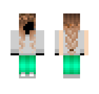 Cloths Base With Hair! - Female Minecraft Skins - image 2