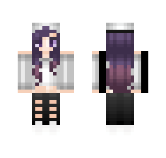 Ombre Hair With Cloths! - Female Minecraft Skins - image 2