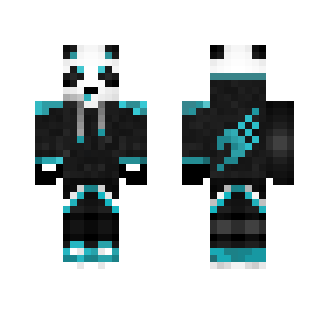 Cyan/Blue Panda