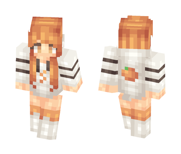 Orange - Female Minecraft Skins - image 1