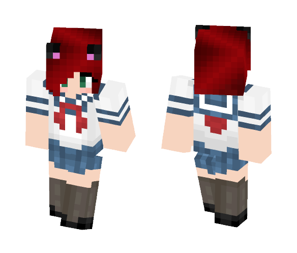Download Free Tubbs The Yandere (RP Skin for me) Skin for Minecraft image 1 Tubbs The Yandere (RP Skin for me) - Female Minecraft Skins - image 1