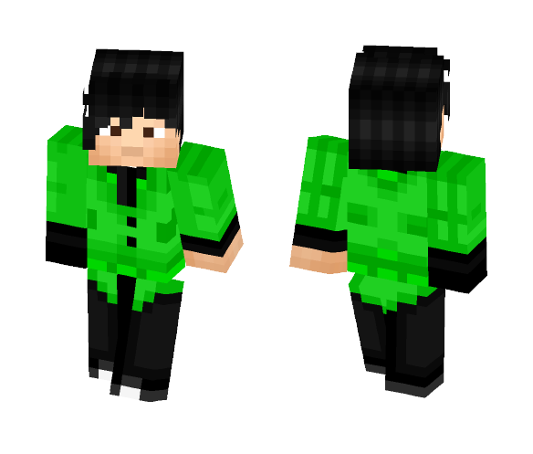 Green skin - Male Minecraft Skins - image 1