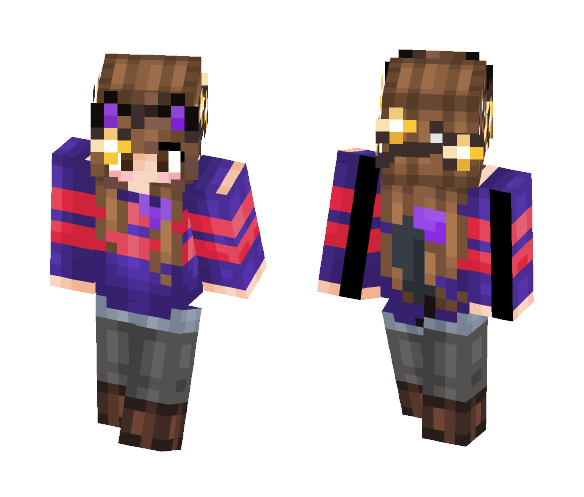 Arwen - UnderTale OC - Female Minecraft Skins - image 1