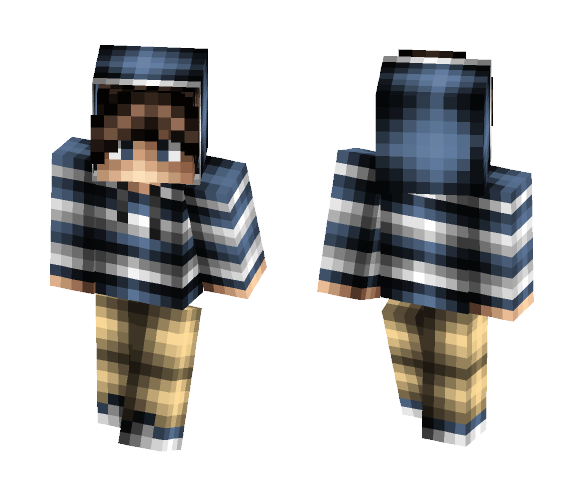 Cute Hoodie Guy - Male Minecraft Skins - image 1