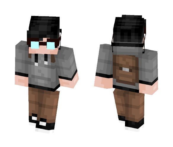 Backpack Teen - Male Minecraft Skins - image 1