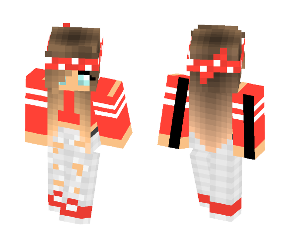 Cute girl - Cute Girls Minecraft Skins - image 1