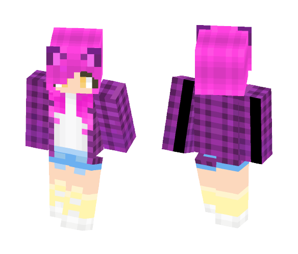 Kit~Cat xDxDxD - Female Minecraft Skins - image 1