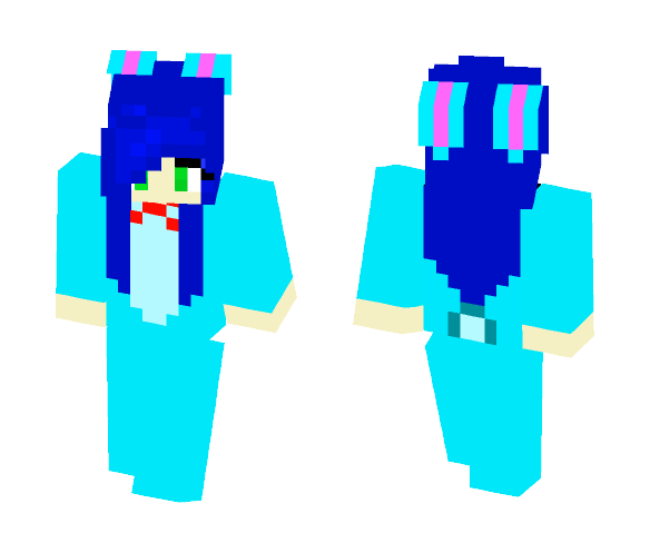 Toy bonnie girl - Girl Minecraft Skins - image 1