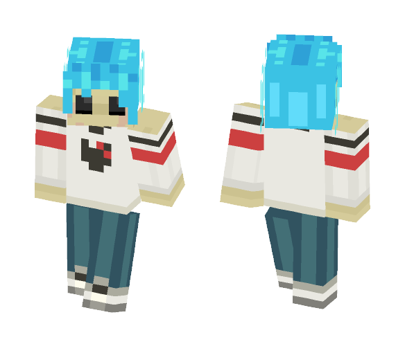 2D [Gorillaz] - Male Minecraft Skins - image 1