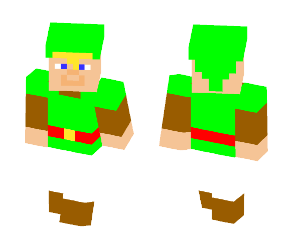 LoZ Oracle Series Link - Male Minecraft Skins - image 1
