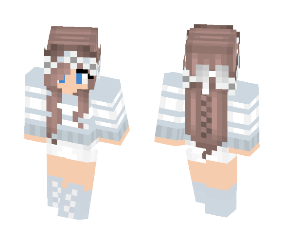 Beautiful Girl - Girl Minecraft Skins - image 1