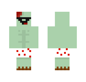 Derp Underwear Zombie - Male Minecraft Skins - image 2