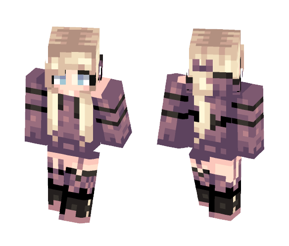 Into the dark - Female Minecraft Skins - image 1