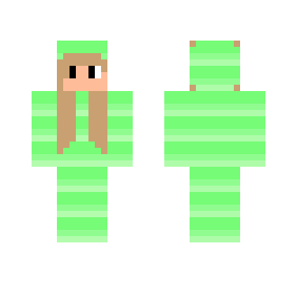 Slither.io Onesie Girl - Green