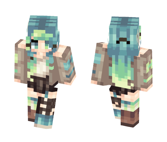 Toxic Heart ~ Remake - Female Minecraft Skins - image 1