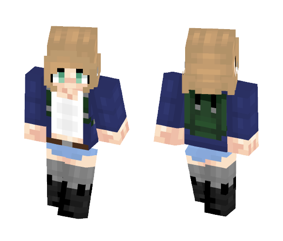 School Gurll - Female Minecraft Skins - image 1