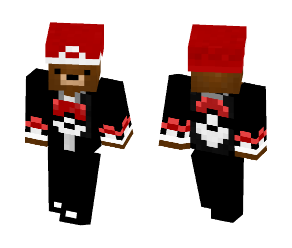 Bear Pokemon Trainer - Interchangeable Minecraft Skins - image 1