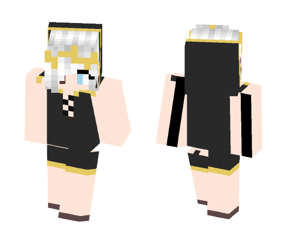 My oc skin edited (new eyes) - Female Minecraft Skins - image 1