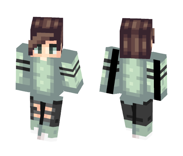 Greenish - Male Minecraft Skins - image 1