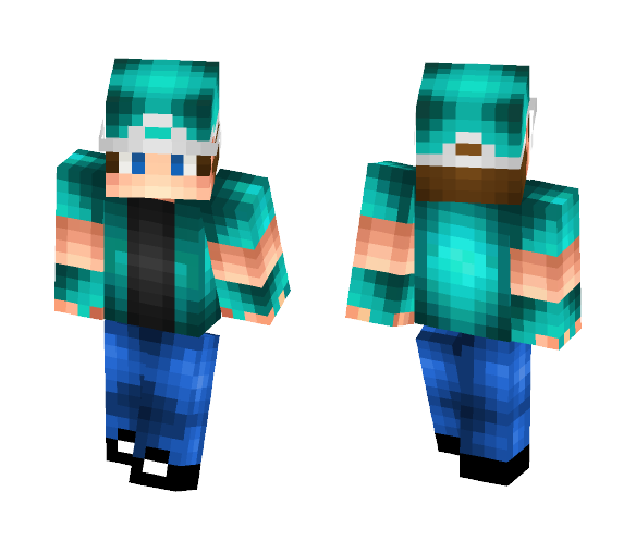 Water Trainer (Pokemon) - Male Minecraft Skins - image 1