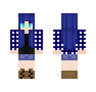 Blue Tomboy Girl ^~^