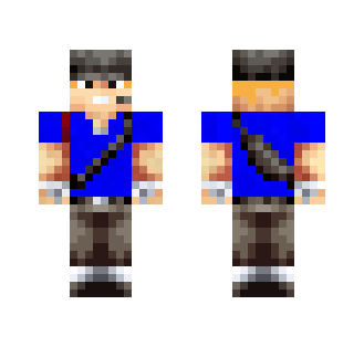 TF2 BLU Scout. - Male Minecraft Skins - image 2