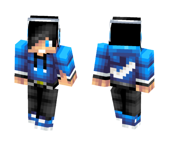 Download Free Bobgobalena 2.0 / blue teenager 2.0 Skin for Minecraft image 1 Bobgobalena 2.0 / blue teenager 2.0 - Male Minecraft Skins - image 1