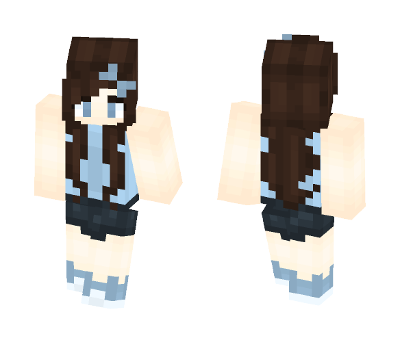BlueBerry | Request! | Cassyyy - Female Minecraft Skins - image 1