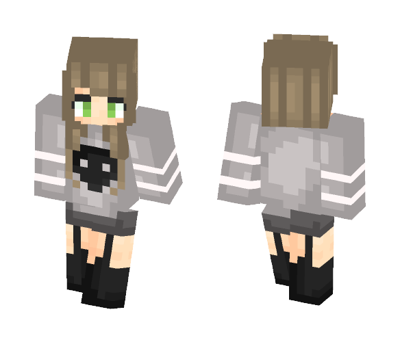 its a human !! - Female Minecraft Skins - image 1
