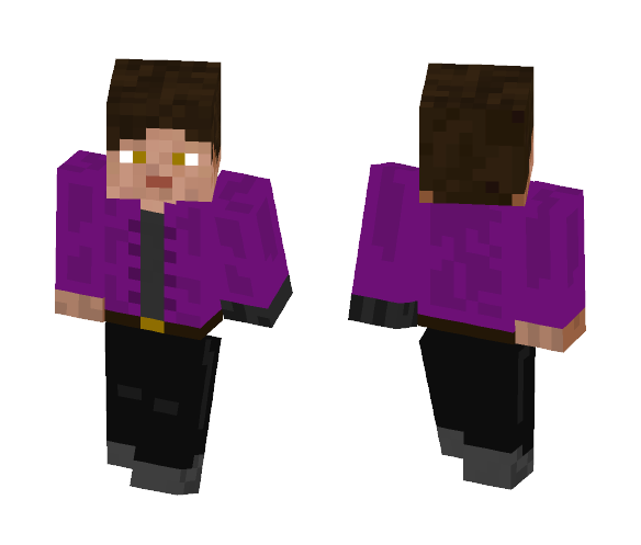 Purple Jacket - Male Minecraft Skins - image 1