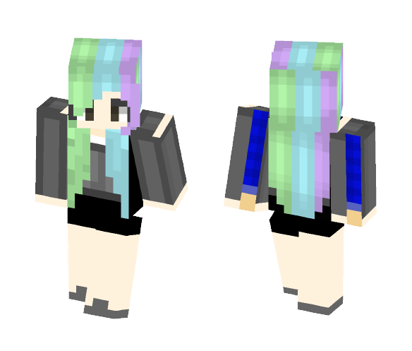 Download Free Idk what to call this Skin for Minecraft image 1 Idk what to call this - Female Minecraft Skins - image 1