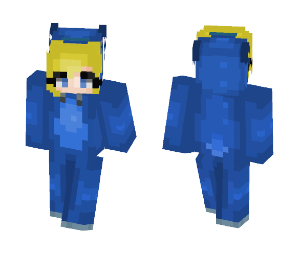Stitch Onesie - Female Minecraft Skins - image 1