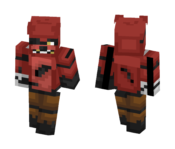 Foxy (FNAF) - Male Minecraft Skins - image 1