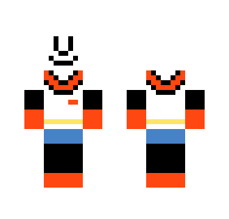 Papyrus (from Undertale) - Male Minecraft Skins - image 2
