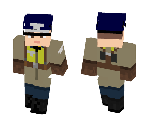 WWII Luftwaffe Leutnant - Male Minecraft Skins - image 1