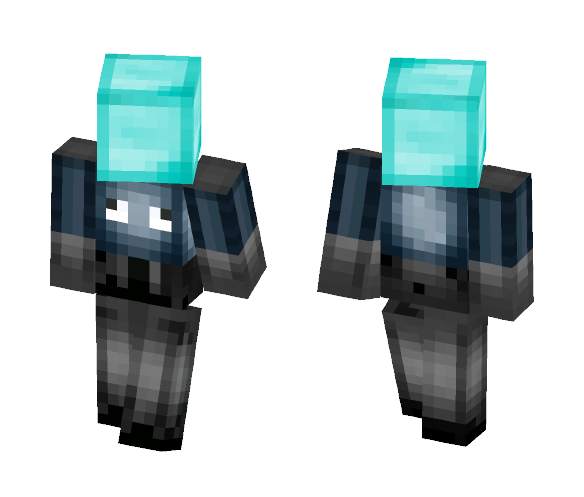 Squid Holding Diamond Block - Other Minecraft Skins - image 1