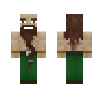 Shirtless dwarf