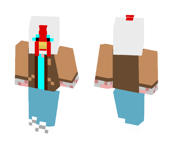 Jacket (With Mask) - Male Minecraft Skins - image 1
