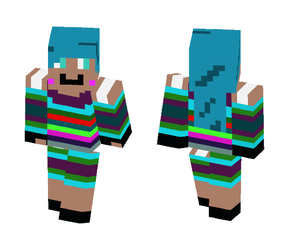 Odd Girl - Girl Minecraft Skins - image 1