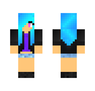 Blue Haired Girl