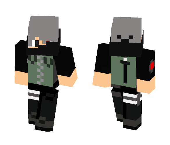 Kakashi2 - Male Minecraft Skins - image 1