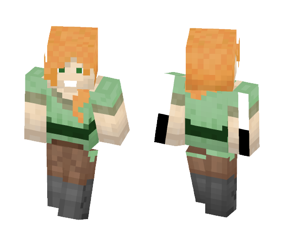 Alex 2.0 - Female Minecraft Skins - image 1